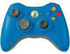 Xbox 360 Wireless Official-Controller - Xbox 360 - Blue with White Battery Cover