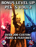 Bonus Level Up Perks Vol 2 - 