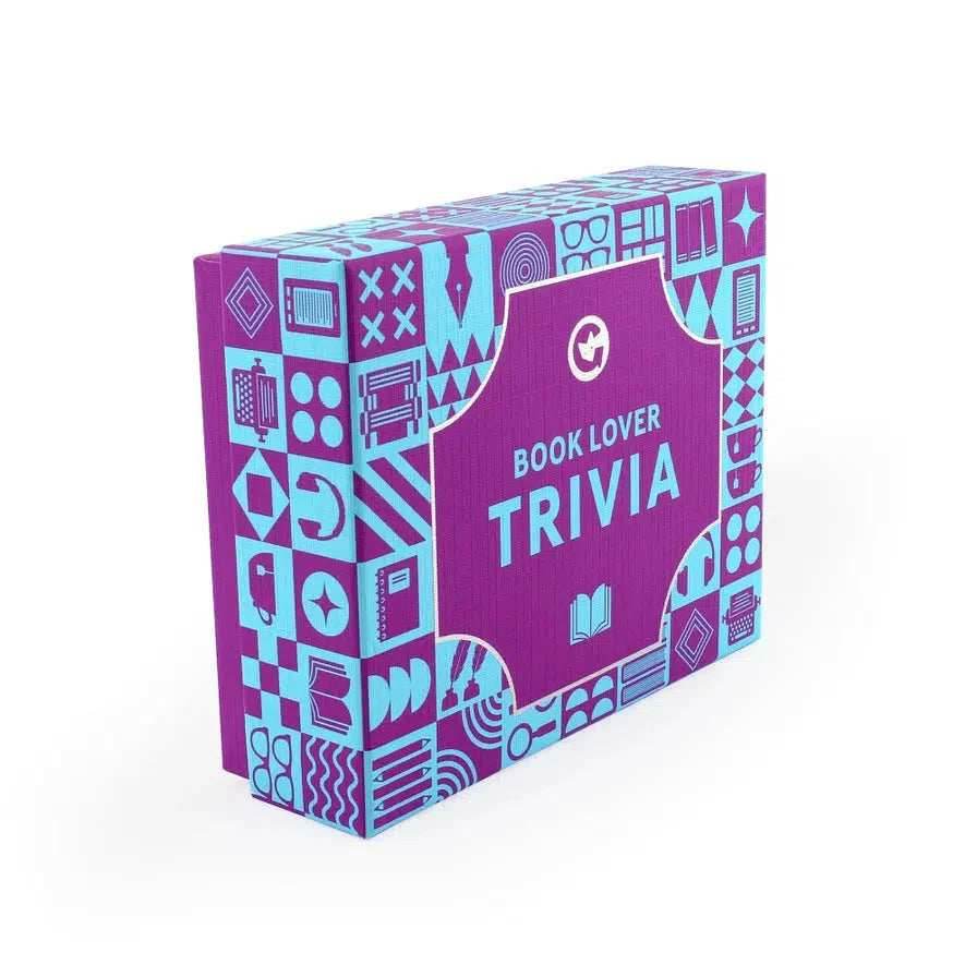 Book Lover Trivia Card Game Ginger Fox - 