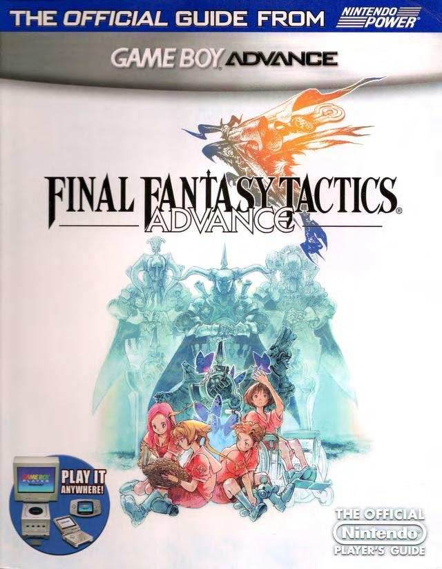 Final Fantasy Tactics Advance [Game + Strategy Guide] (Gameboy Advance) - Game Manual Only