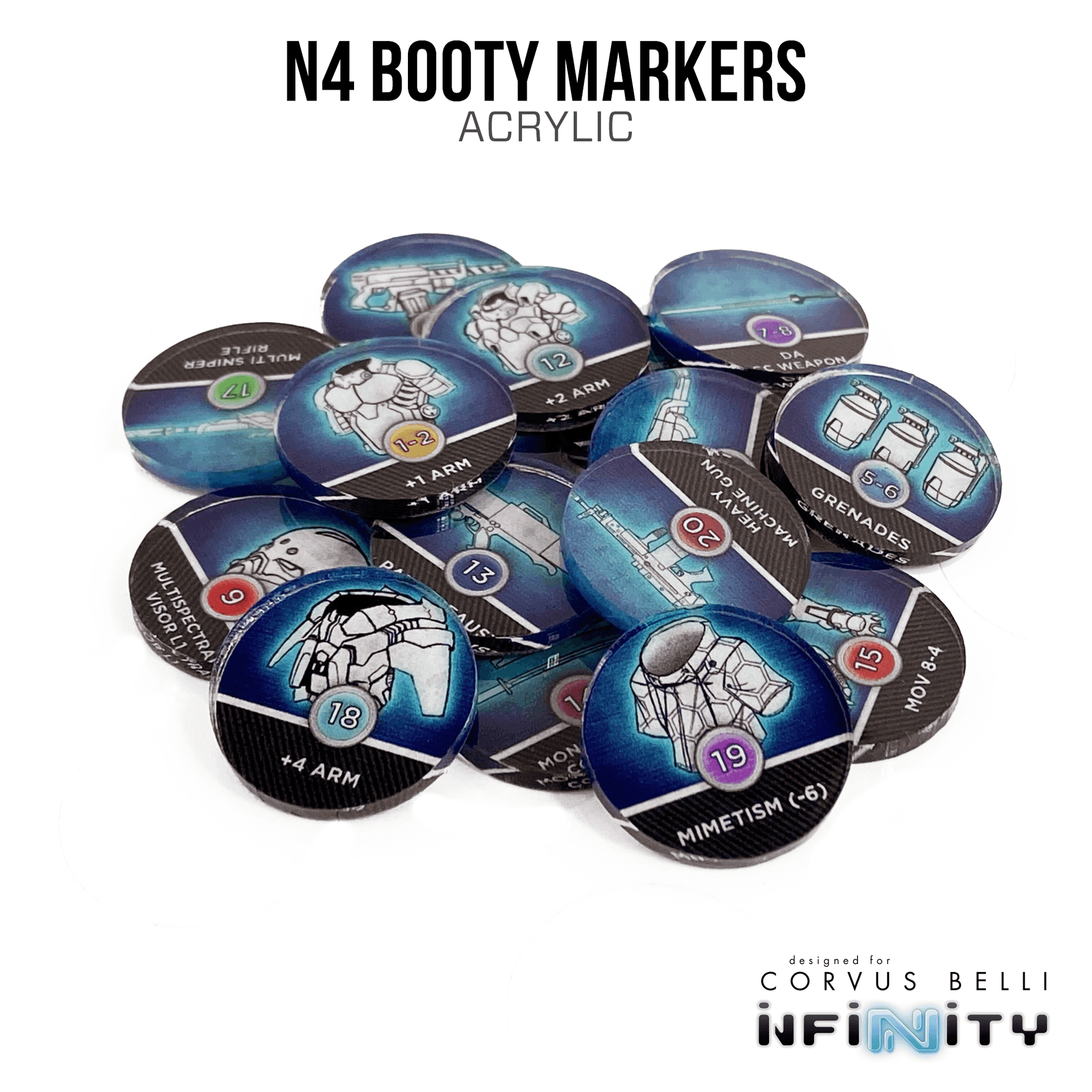 Booty / Panoply Markers - Acrylic / Included / English