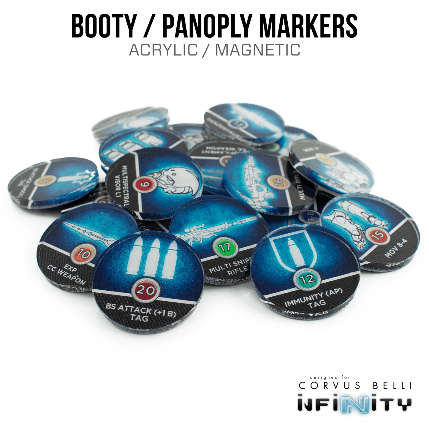 Booty / Panoply Markers - Acrylic / Included / English