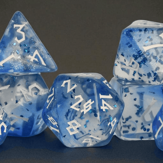 Bora Bora Acrylic Dice Set - 