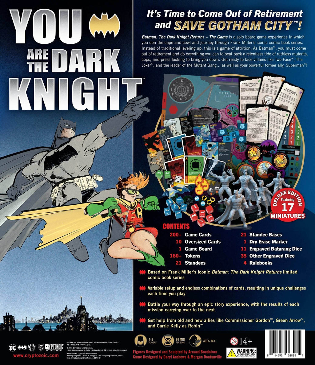Batman: The Dark Knight Returns - Deluxe Game - 