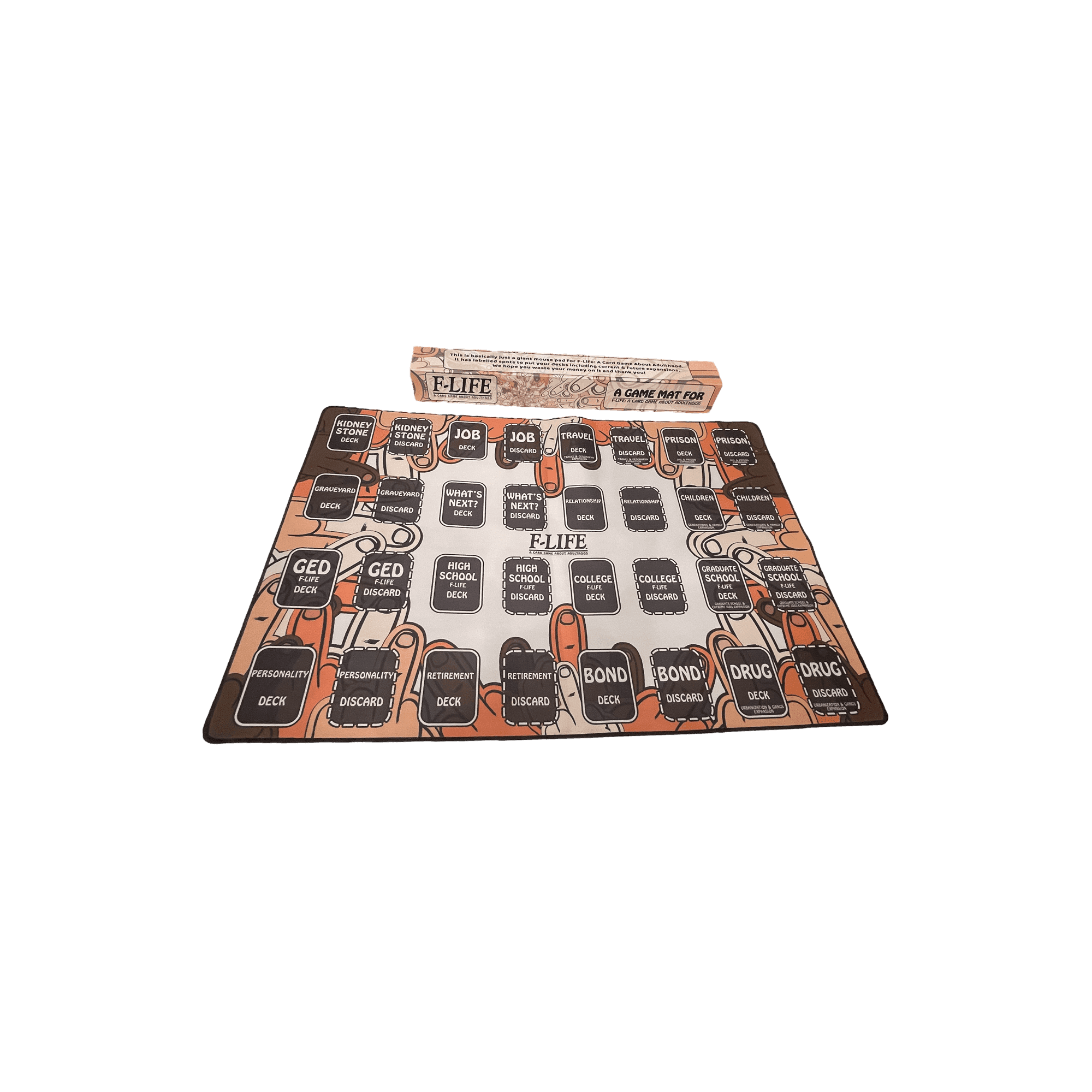F-Life Game Mat #1 - White