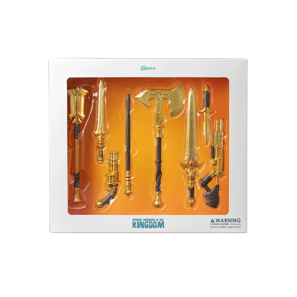 PRIMAL ACCESSORIES - GOLD WEAPON SET - 