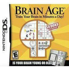 Brain Age (Train Your Brain in Minutes) - Nintendo DS