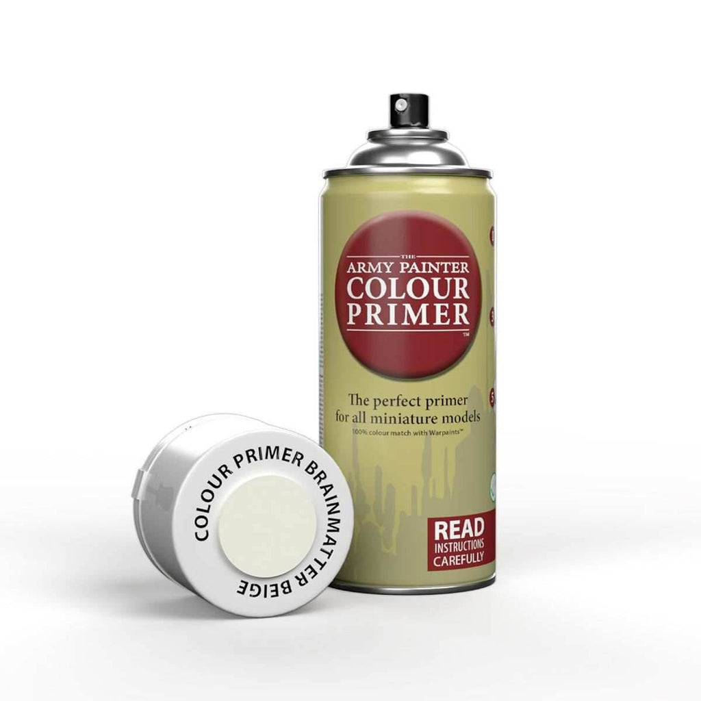 Army Painter Colour Primer: Brainmatter Beige - 