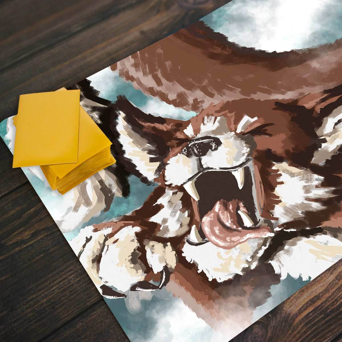 Fox Dragon Playmat - Plain