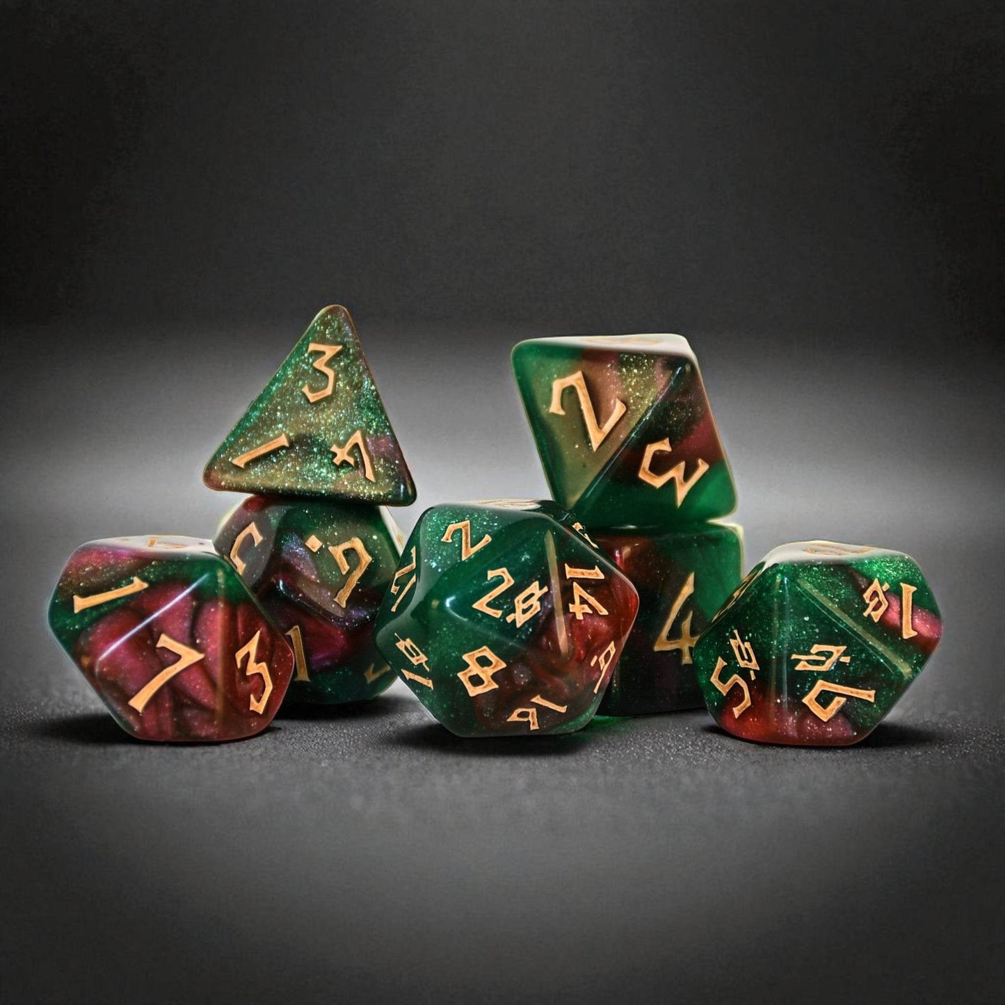 Breath of the Strong Acrylic Dice Set - 
