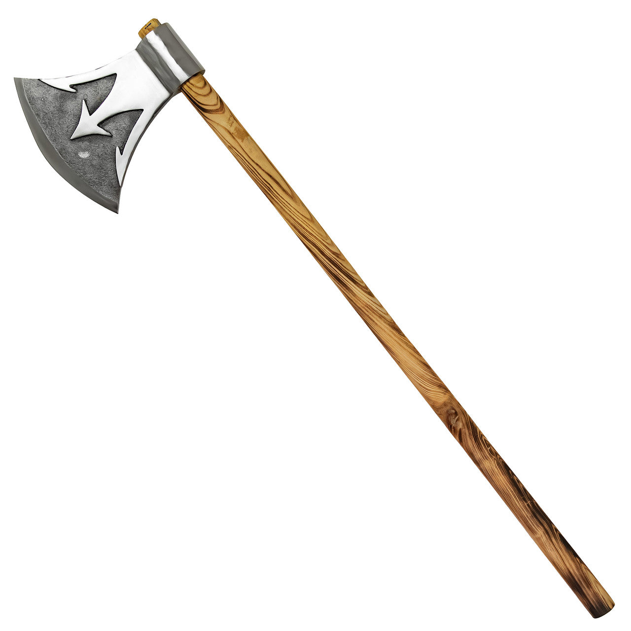 Briny Deep Trident Forged Large Two Handed Axe-0