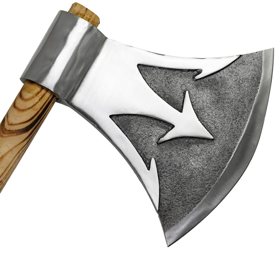 Briny Deep Trident Forged Large Two Handed Axe-1
