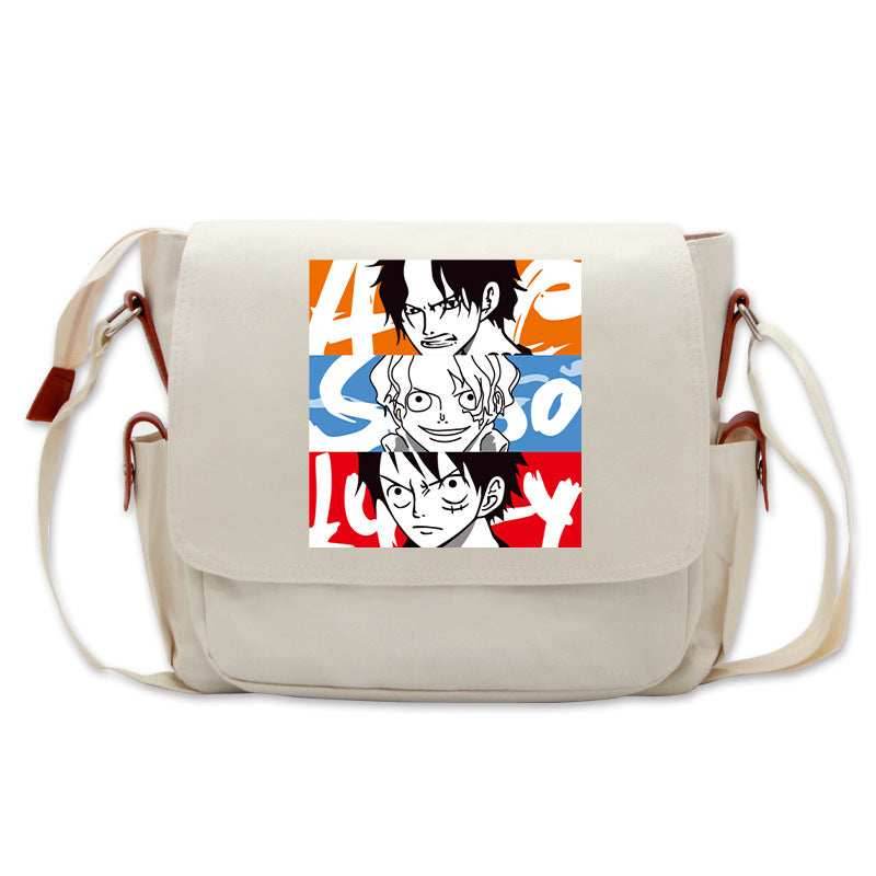 Brotherhood One Piece Messenger Bag - Tan