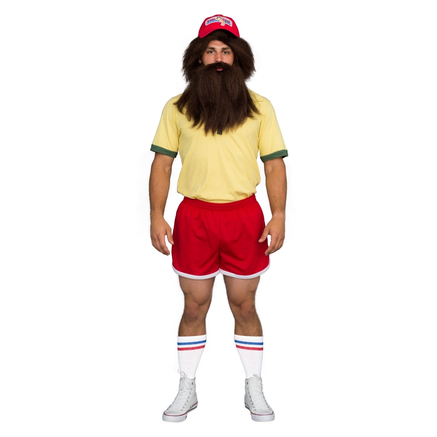 Forrest Gump Costume Bubba and The Running Man Deluxe Sets for Halloween Cosplay