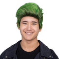 Bucky Zombie Halloween Costume Cosplay Green Deluxe Wig One Size Accessory