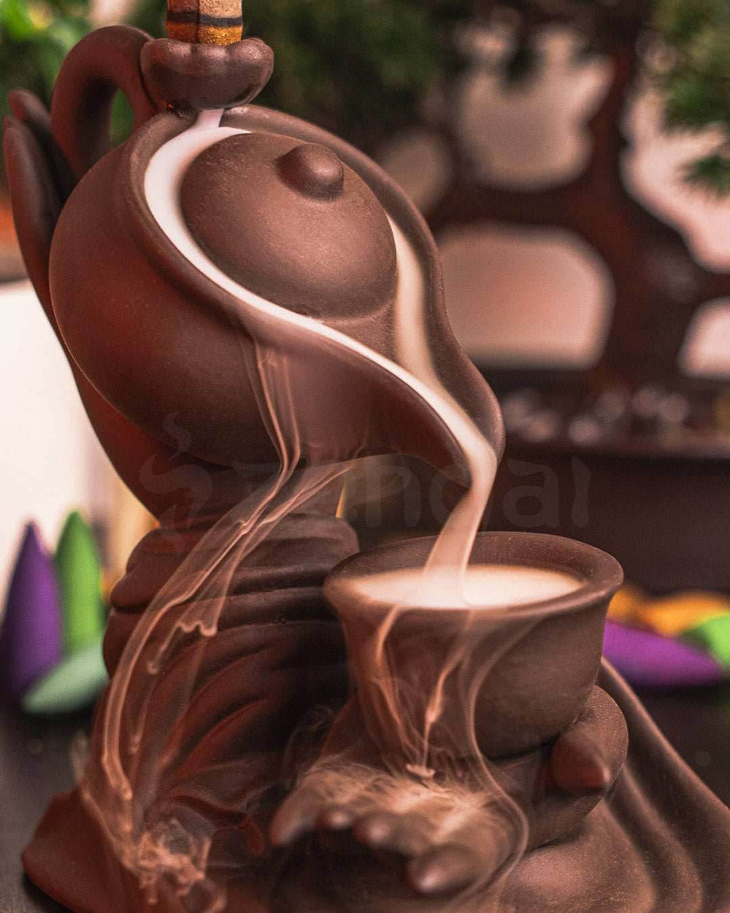Buddha's Tea - Backflow Incense Burner - 
