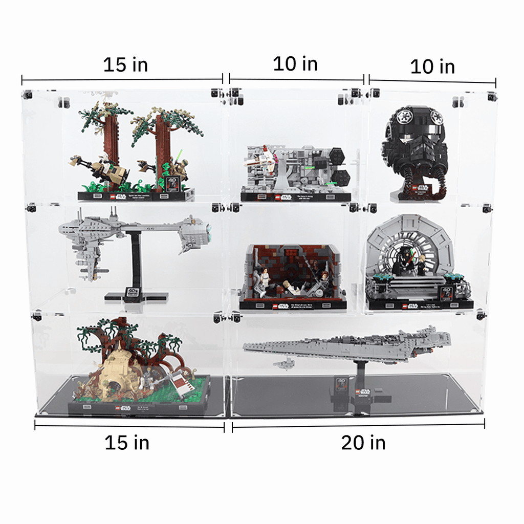 Mini Stacker 15x8x8 - Clear / UV Protection