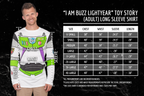 I am Buzz Lightyear Adult Long Sleeve Costume T-Shirt