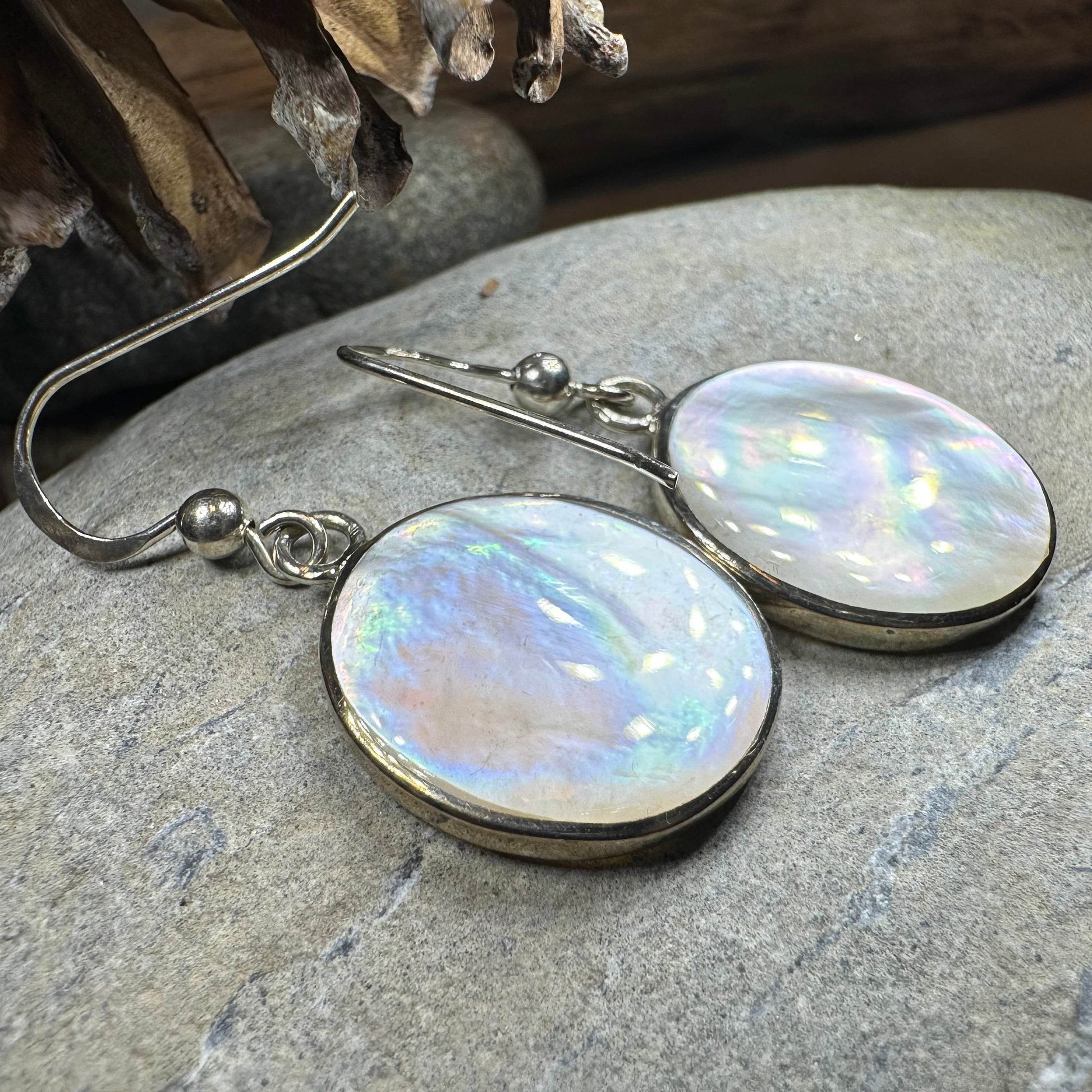 Domhainn Tree of Life Earrings - Abalone Shell