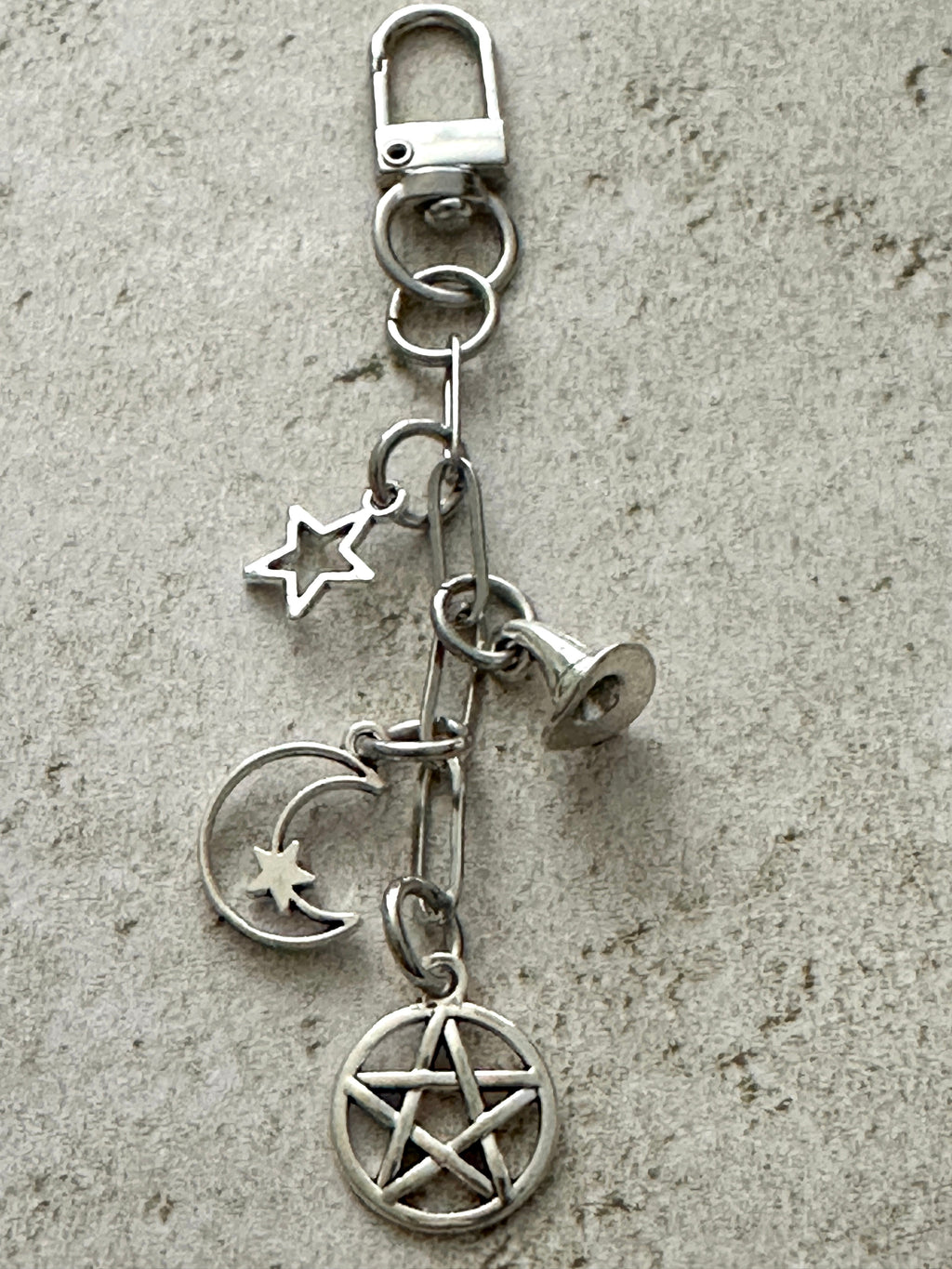 Witchy Bag Charm Keychain