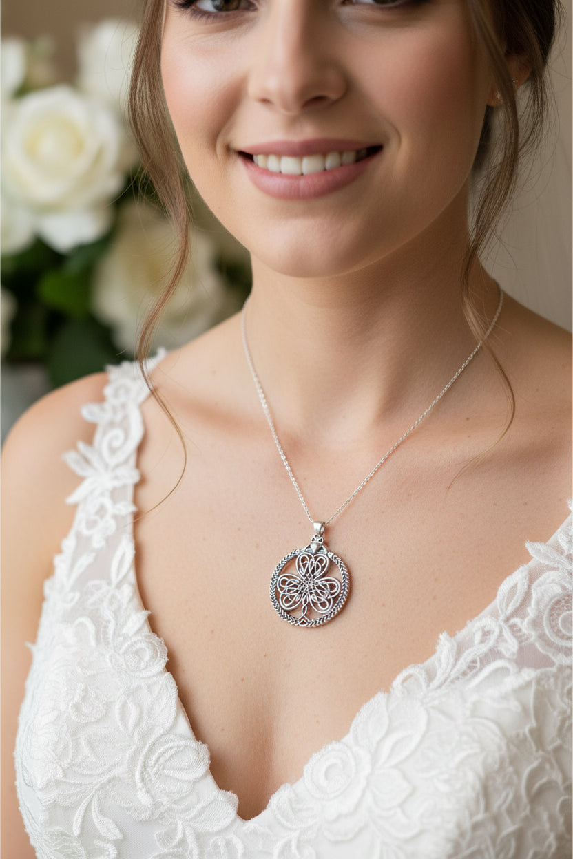 Sylvania Shamrock Necklace