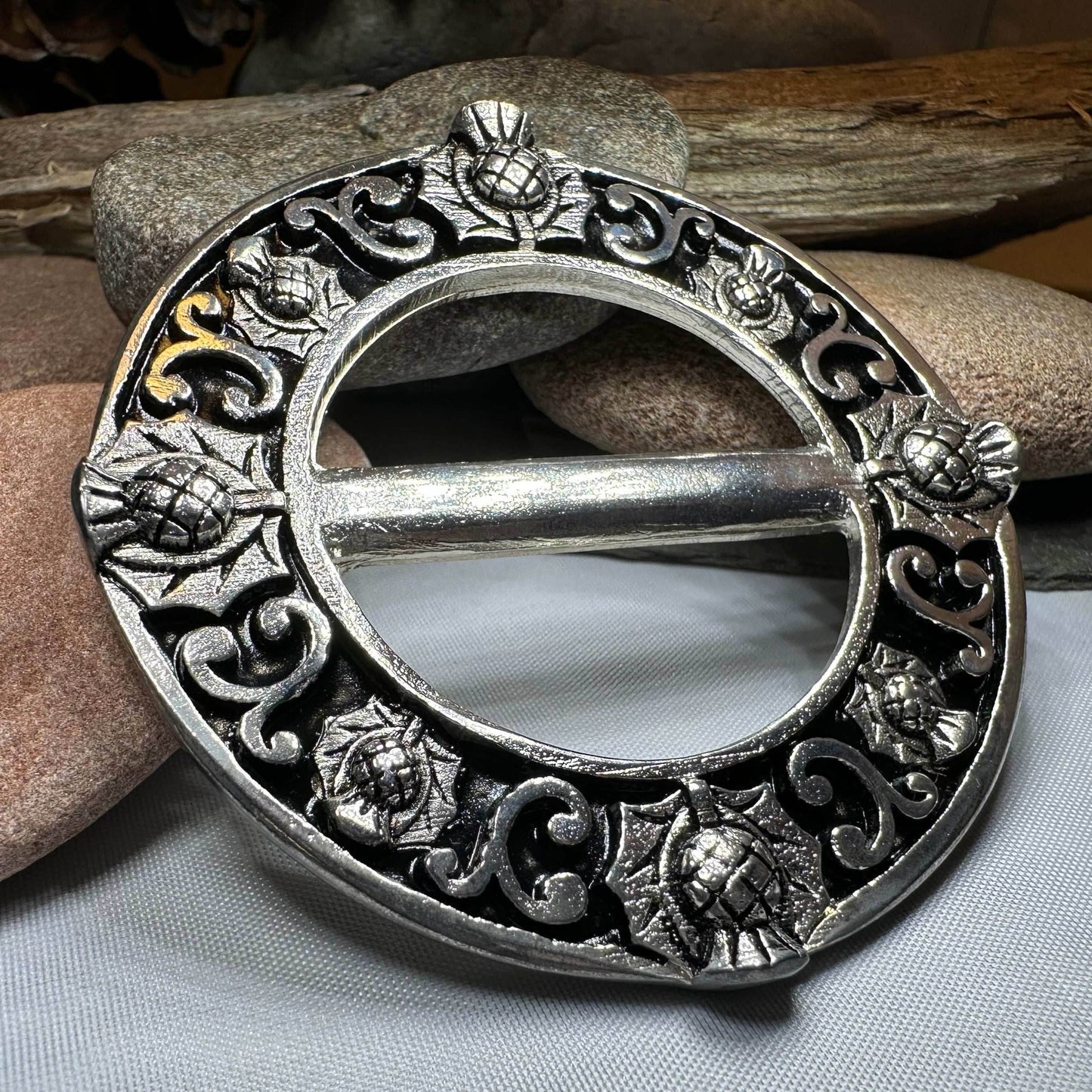 Thistle Scarf Ring - 