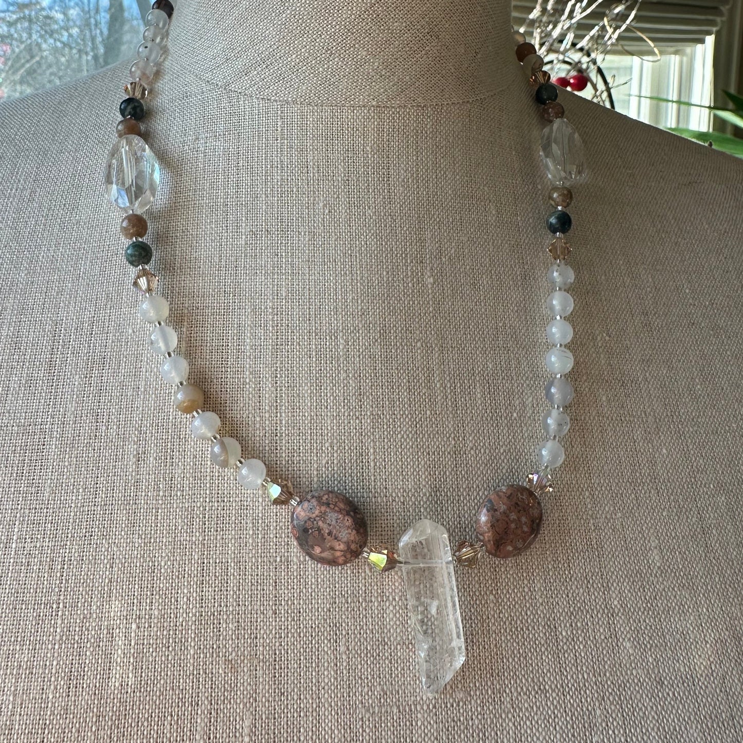 Celtic Mystic Crystal Necklace
