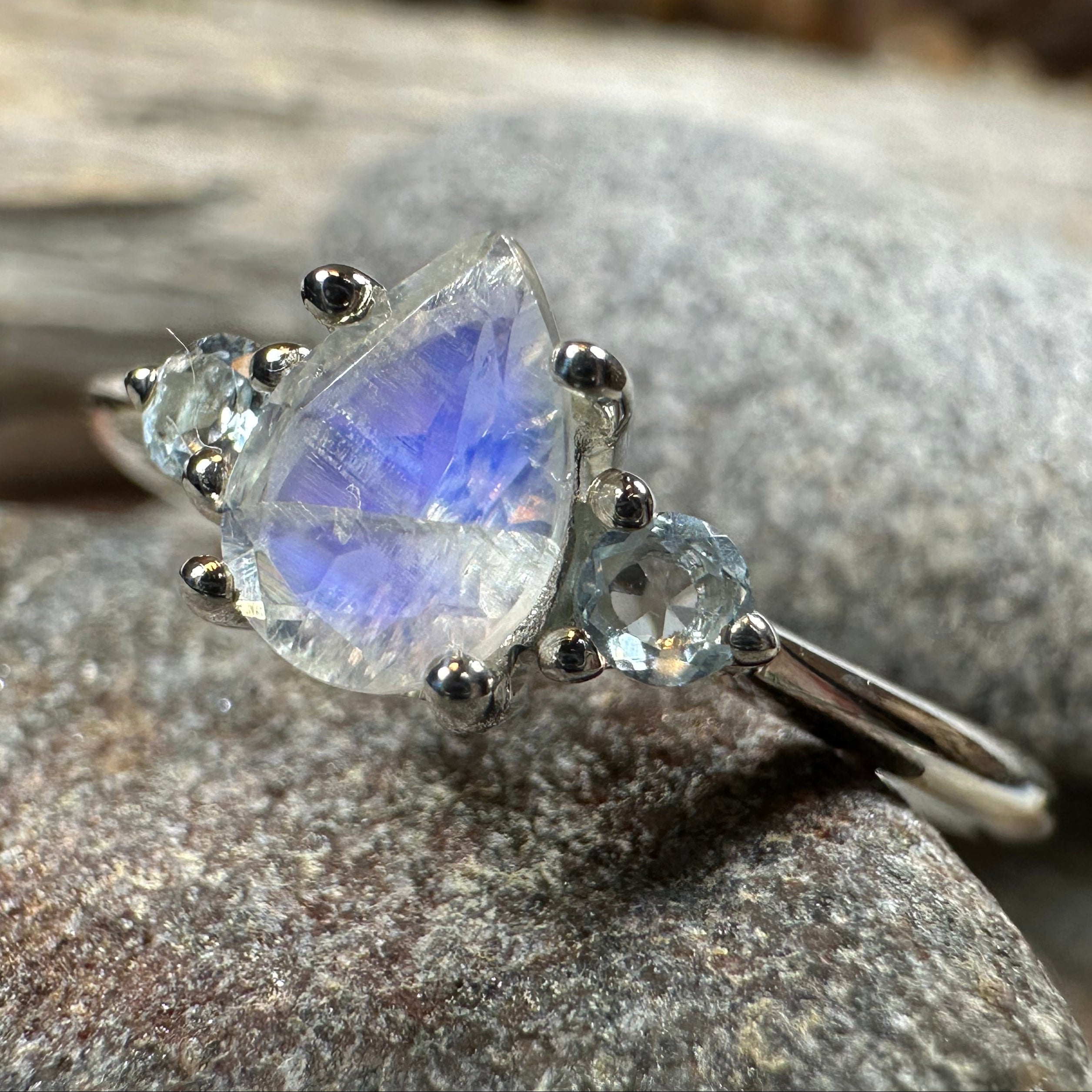 Rylena Moonstone Ring