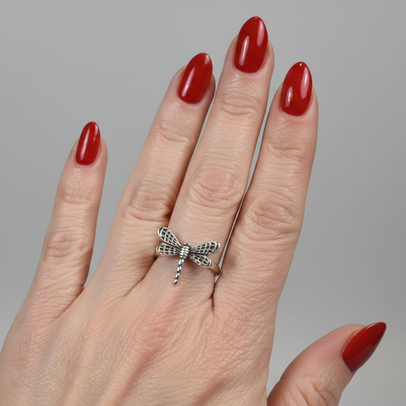Flutter Dragonfly Ring