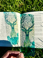 Deer Bookmark - Handcrafted Wildlife Bookmark, Nature-Inspired Design, Perfect Gift for Animal Lovers