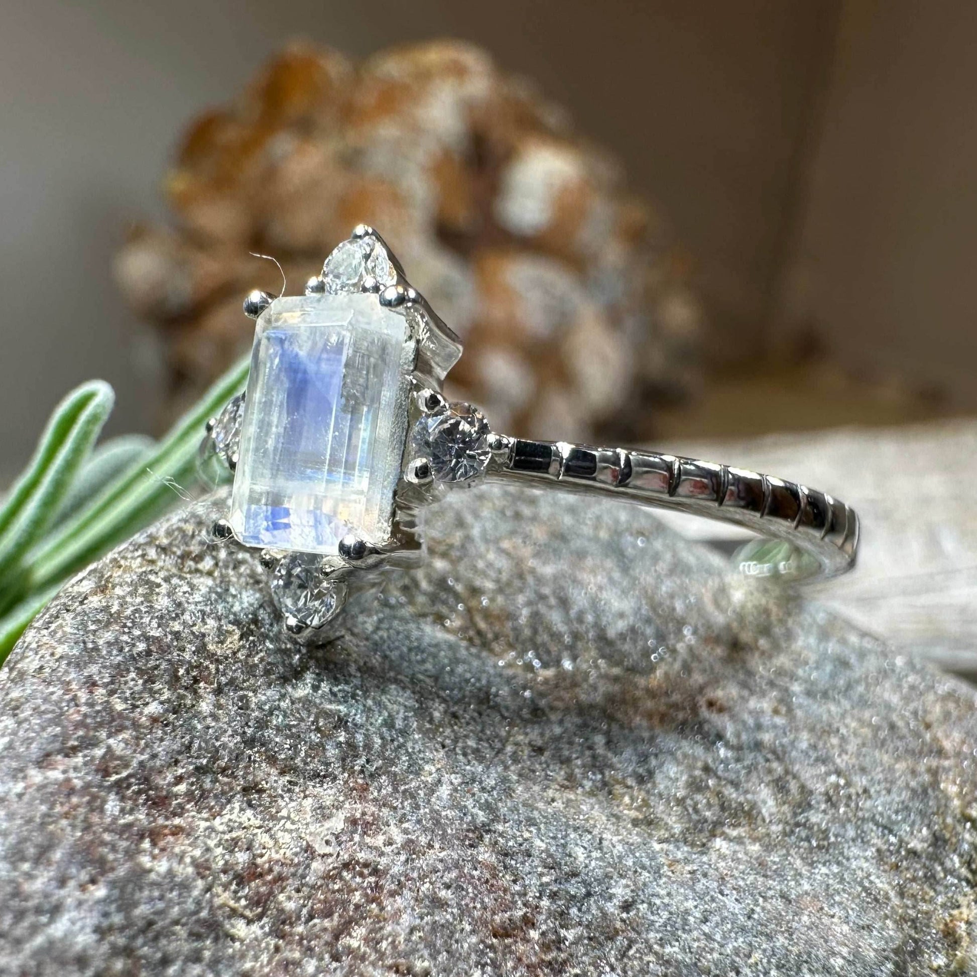 Clarissa Moonstone Ring - 5