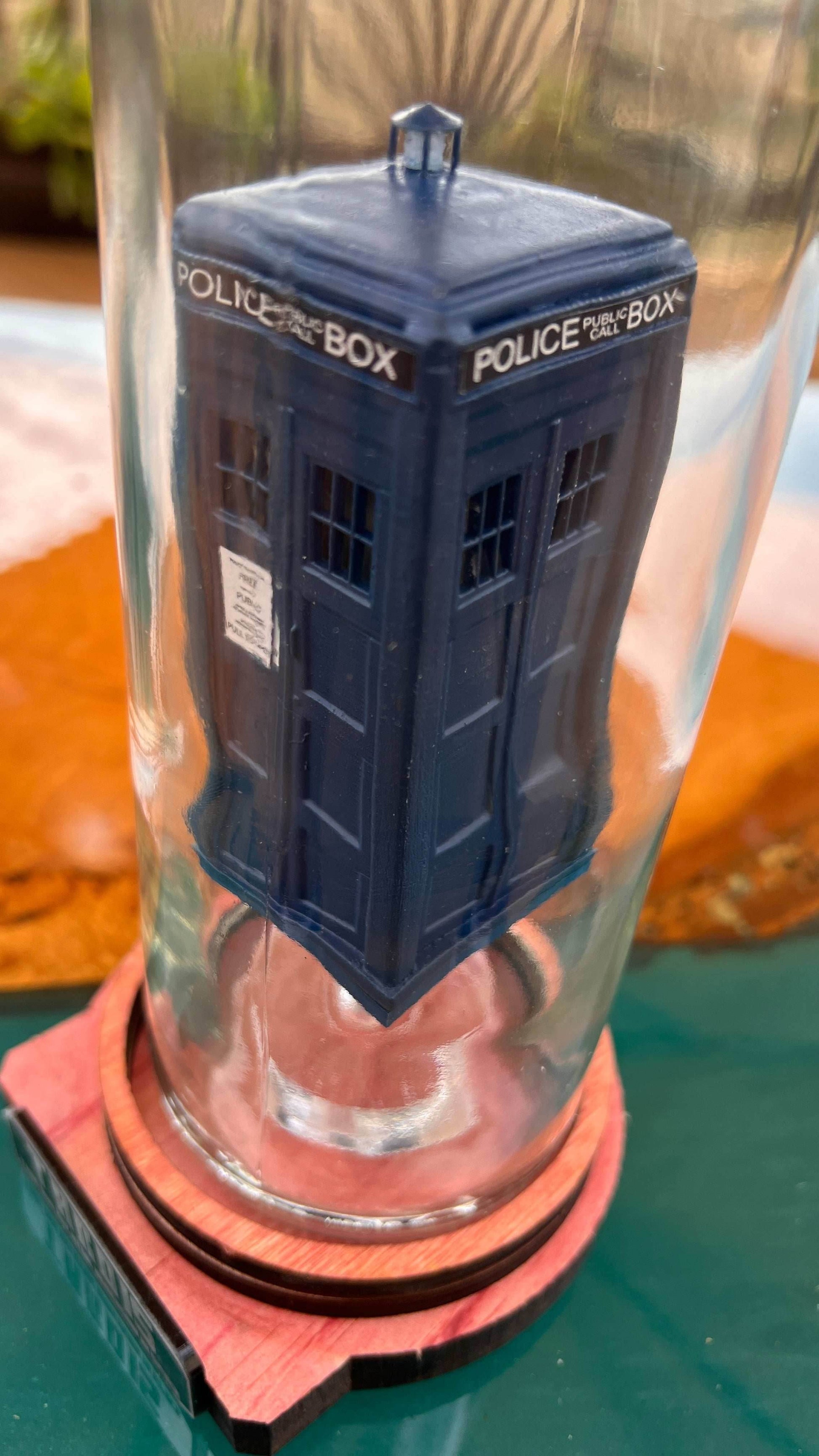 Doctor Who TARDIS in A Bottle - With Stand