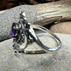 Dedication Luckenbooth Amethyst Ring