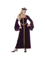 Adult Burgundy Guinevere Costume