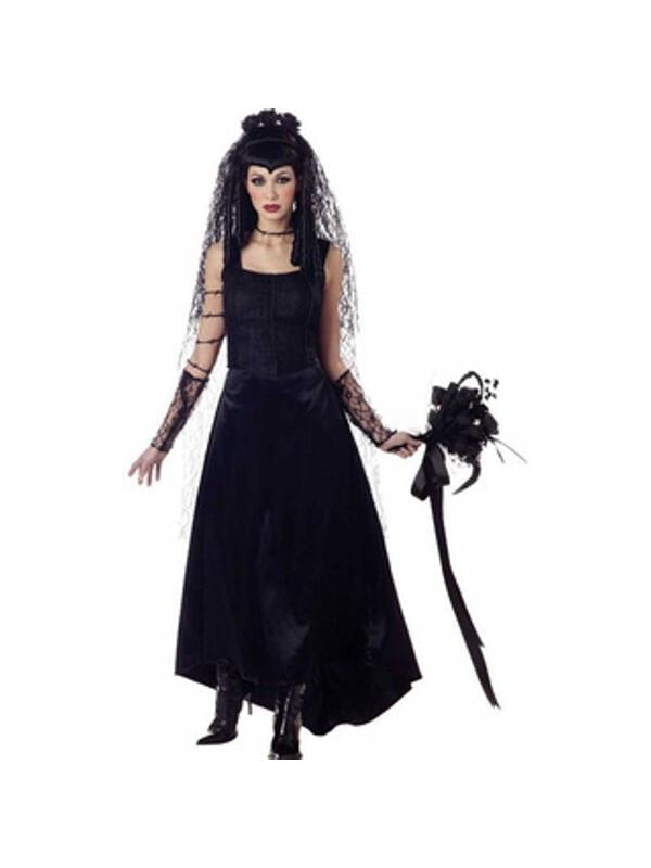Adult Gothic Bride Costume