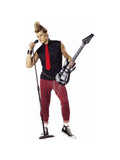 Adult Punk Rock Singer Costume