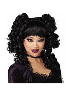 Black Goth Curls Wig
