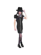 Child's Zip-Up Gangster Dress Costume