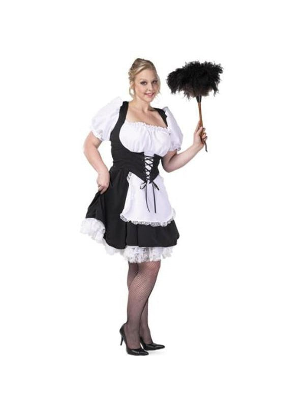 Adult Plus Size Chambermaid Costume