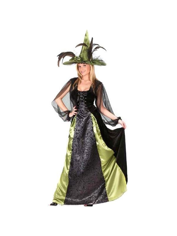 Adult Goth Maiden Witch Costume
