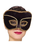 Black Scarlet Venetian Eyemask