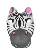 Foam Zebra Mask