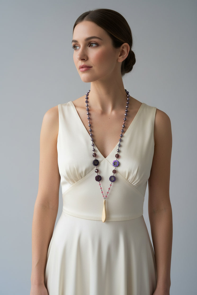 Gibson Girl Long Necklace