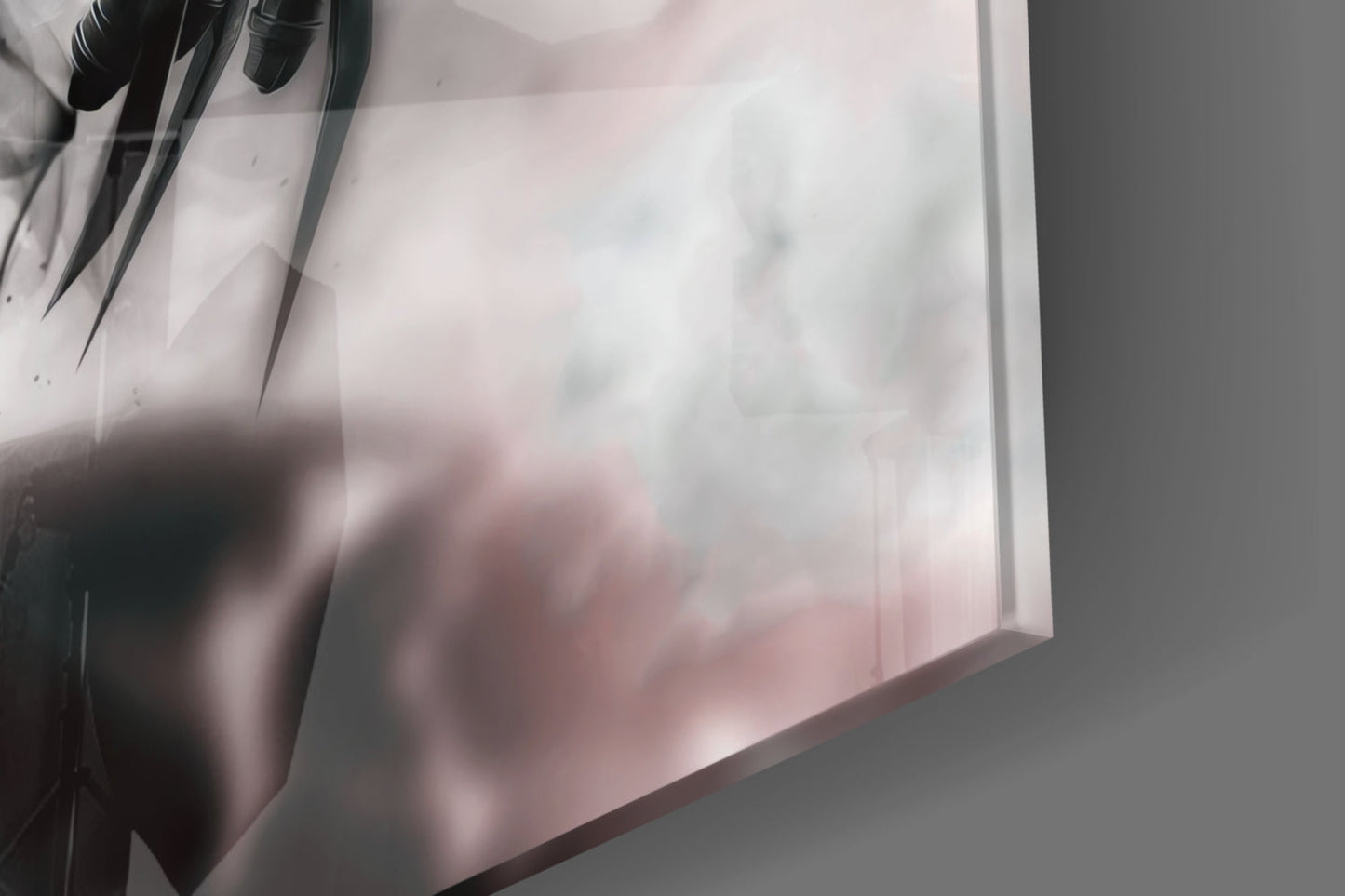 Lord Starkiller Glass Wall Art