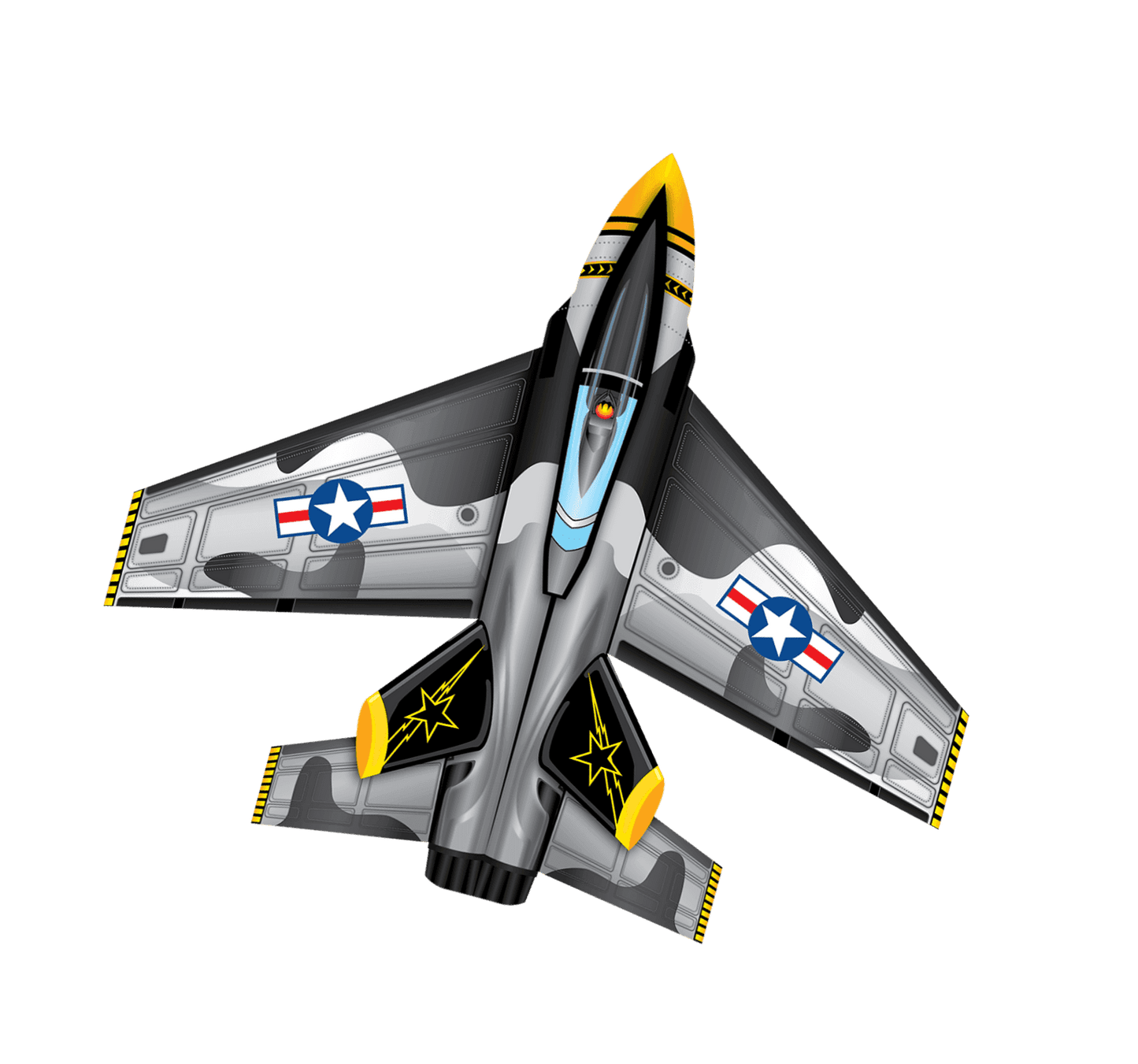 57 Inch Wingspan 2-D Camo Jet - 