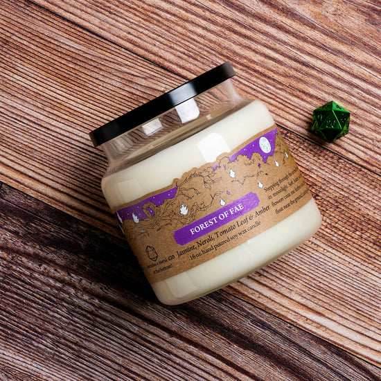 Cantrip Candles (16 oz Glass Candle) - Forest of Fae