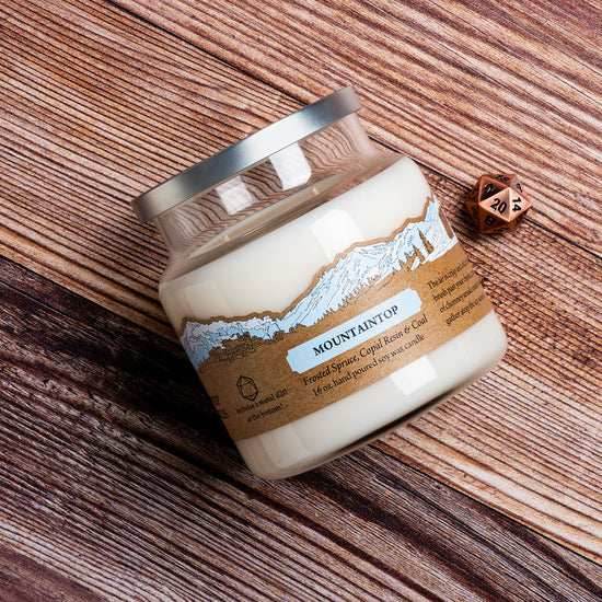 Cantrip Candles (16 oz Glass Candle) - Mountaintop