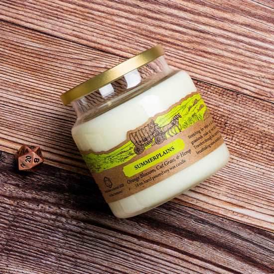 Cantrip Candles (16 oz Glass Candle) - Summerplains