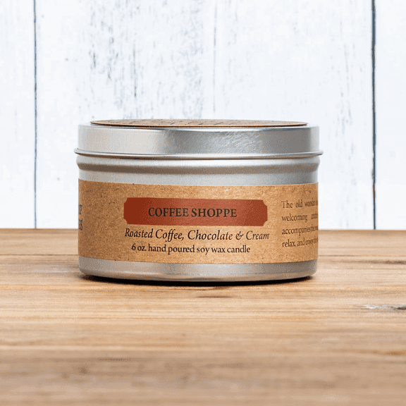Cantrip Candles (6 oz Candle Tin) - Coffee Shoppe