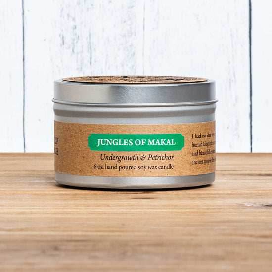 Cantrip Candles (6 oz Candle Tin) - Jungles of Makal